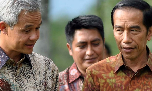Foto Ganjar - Jokowi / net
