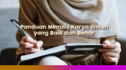 Gambar ilustrasi panduan menulis karya ilmiah