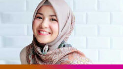 Ilustrasi wajah berseri