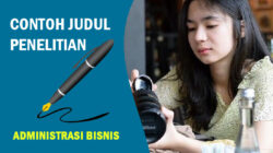 Contoh Judul Peneltian Administrasi Bisnis