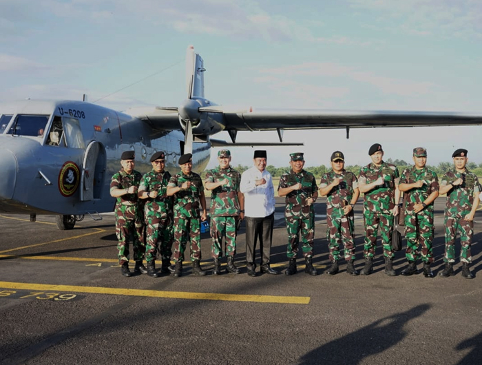 Wagub Rosjonsyah Dampingi Pangkogabwilhan I Tinjau Pelaksanaan Operasi Satgas Pulau Terluar Enggano