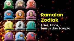 Aries, Libra, Taurus dan Scorpio