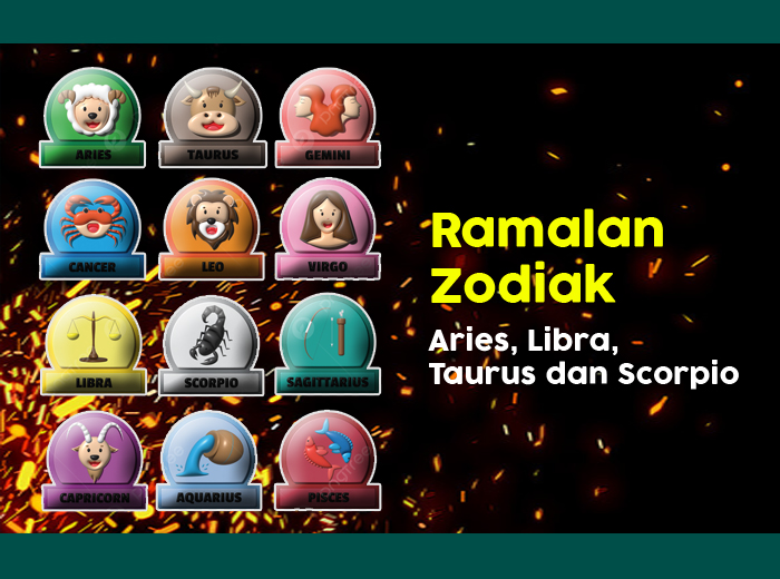 Aries, Libra, Taurus dan Scorpio