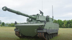 Tank Harimau. Tank buatan dalam negeri yang dikhususkan di medan tropis. PT Pindad
