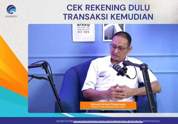 Foto - Dirjen Aptika Kementerian Kominfo Semuel Abrijani Pangerapan