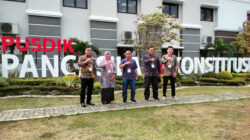 Bimtek hukum acara PHPU oleh MK di Pusdiklat MK Puncak Cisarua Bogor diikuti Kordiv HPPPH Bawaslu Kabupaten-kota.