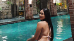 Tampilan seksi Anya Geraldine
