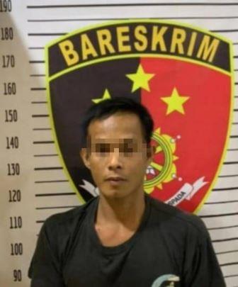 Ayah bernisial EB yang tega perkosa anak kandungnya di Muba