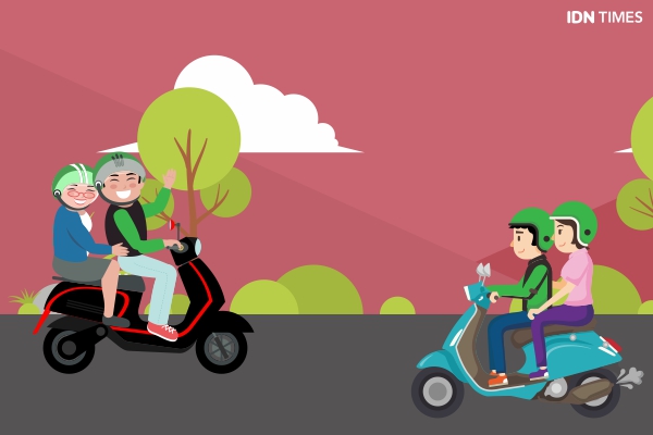 Ilustrasi Ojek