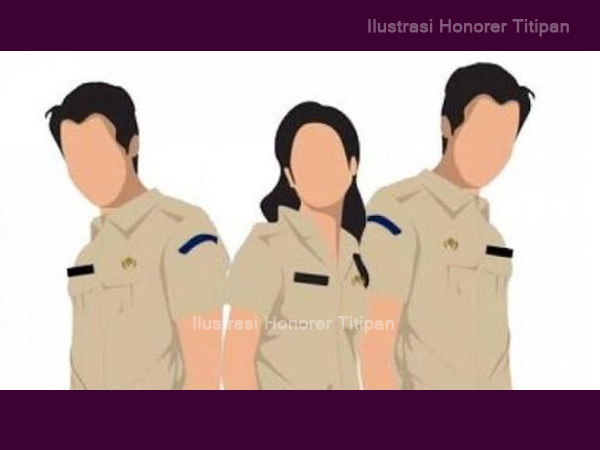 Ilustrasi Honorer Titipan