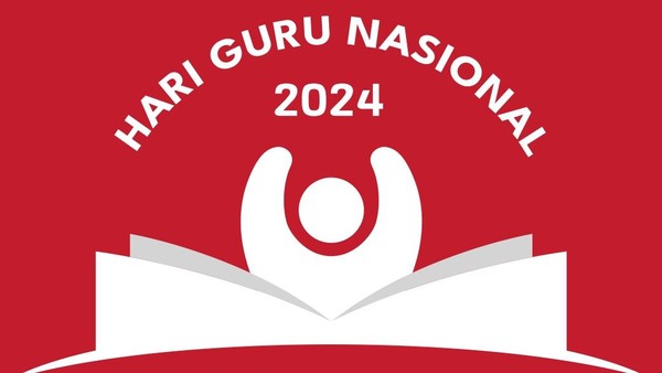 Logo Peringatan Hari Guru Nasional 2024