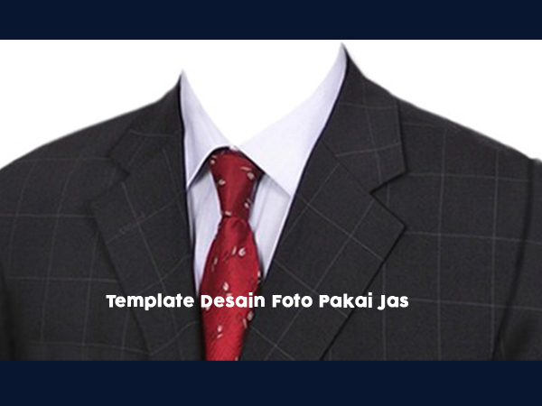 Template Desain Foto Pakai Jas