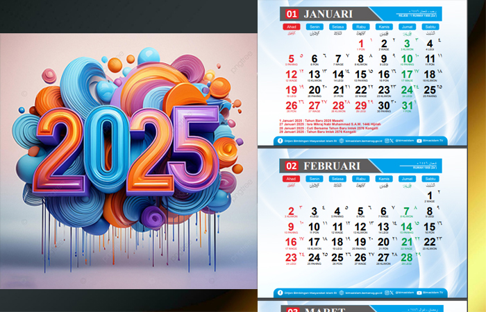 Download Kalender 2025 Lengkap