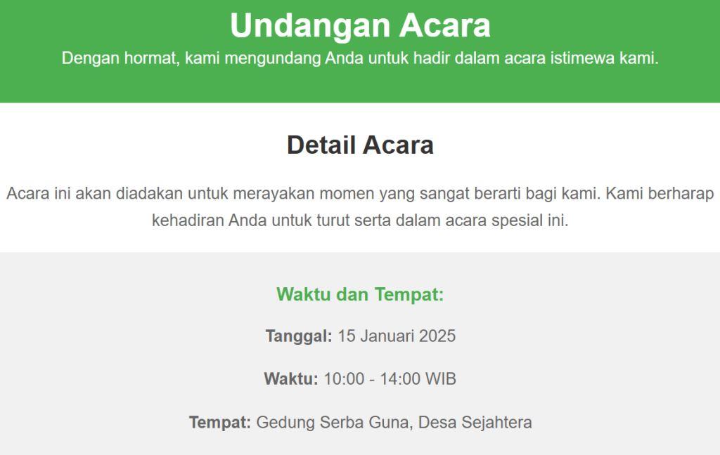 Undangan Online