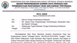 WFH Kemendesa